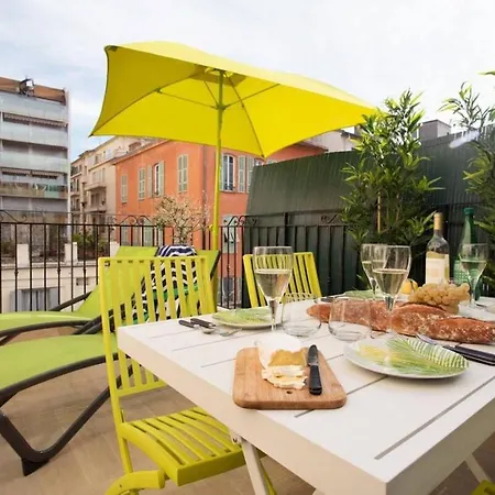 Appartamento F2 Terrasse, Moderne, Hyper Centre, Clim, Ascenseur- Dubouchage Nizza Esterno foto