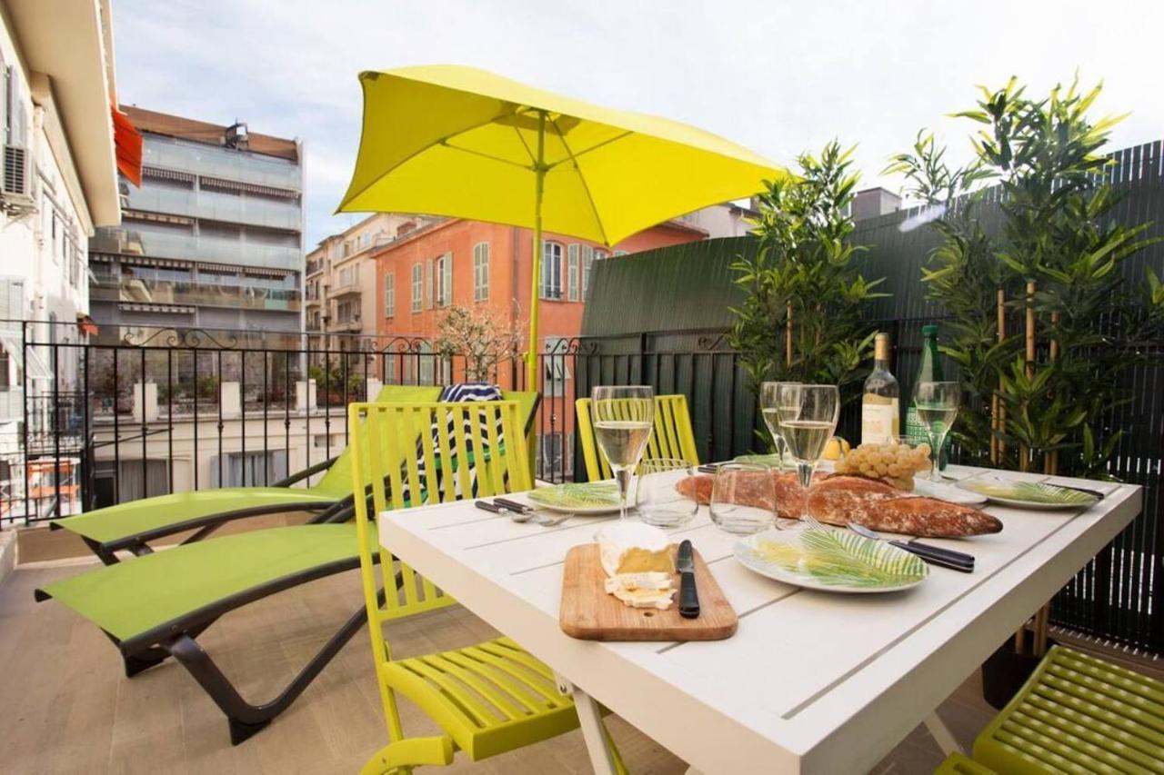 F2 Terrasse, Moderne, Hyper Centre, Clim, Ascenseur- Dubouchage * Nice
